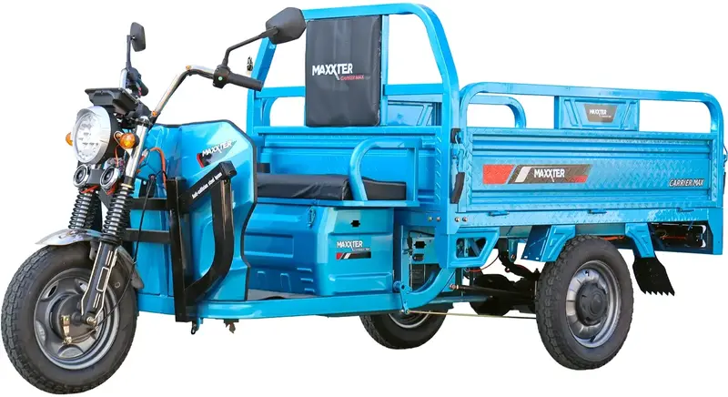 Електроскутер Maxxter CARRIER MAX 1500 Вт (Blue) - фото - №0