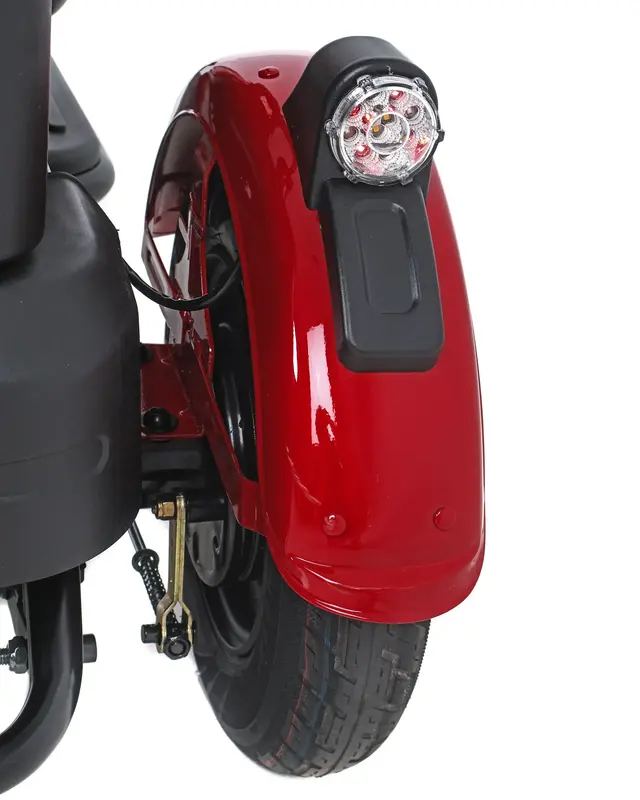Электроскутер трехколесный Maxxter ANT 500 Вт (Red) - фото - №8