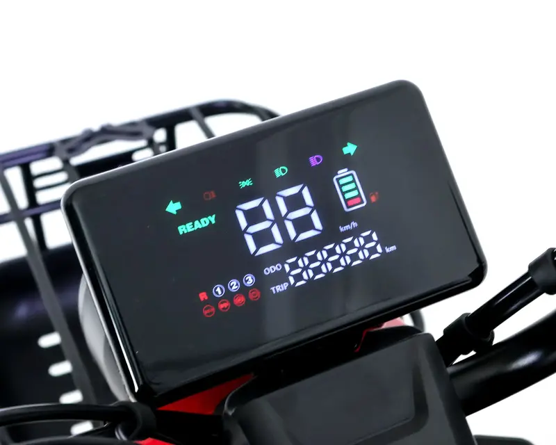 Электроскутер трехколесный Maxxter ANT 500 Вт (Red) - фото - №10