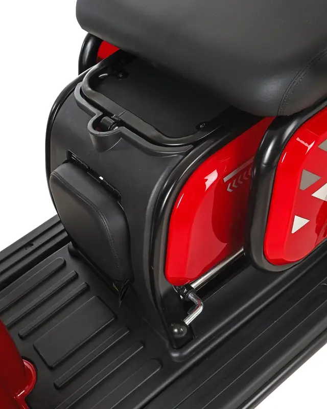 Электроскутер трехколесный Maxxter ANT 500 Вт (Red) - фото - №14