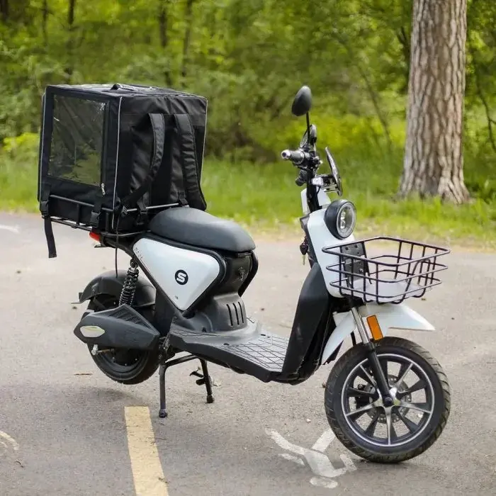 Електроскутер Maxxter COURIER (black) - фото - №1