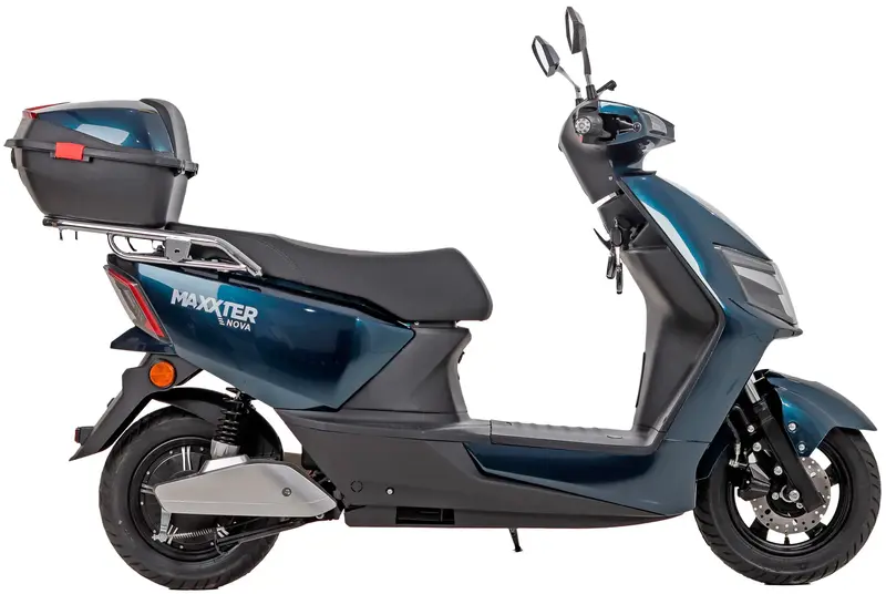 Електроскутер Maxxter NOVA 1000 Вт (Blue) - фото - №1