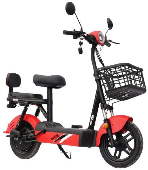 Електроскутер Maxxter 500 Вт (Red) - фото - №3