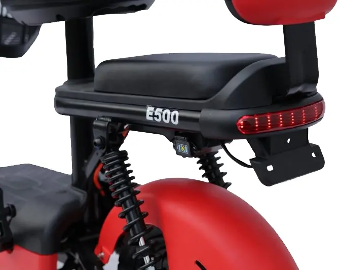 Електроскутер Maxxter 500 Вт (Red) - фото - №6