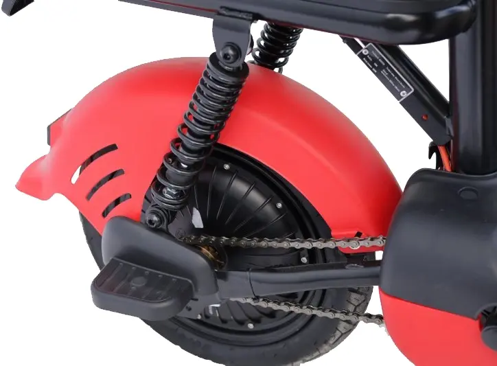 Електроскутер Maxxter 500 Вт (Red) - фото - №11