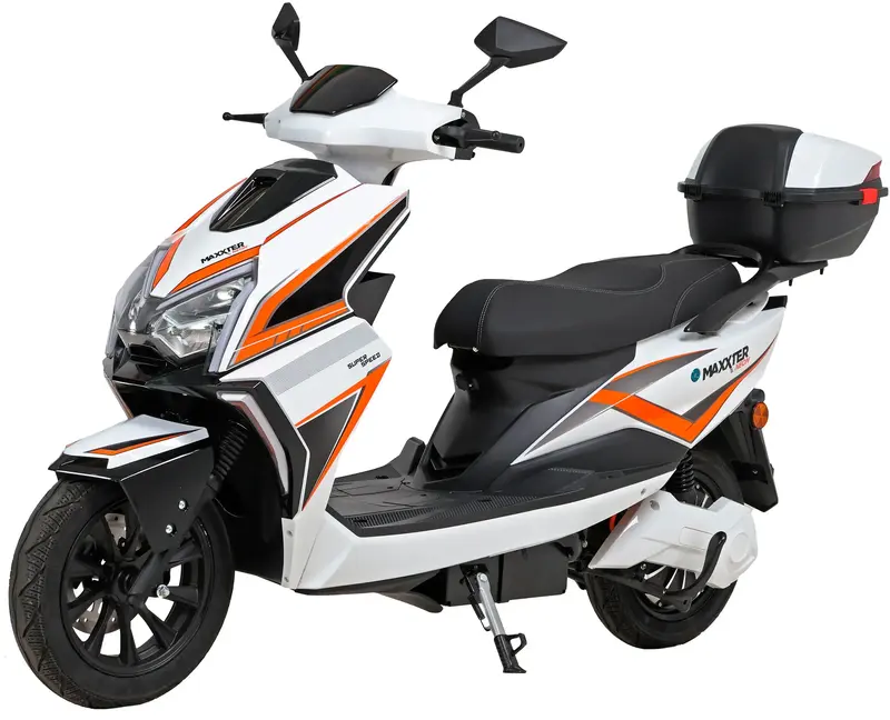 Електроскутер Maxxter NEON 2500 Вт (White) - фото - №0