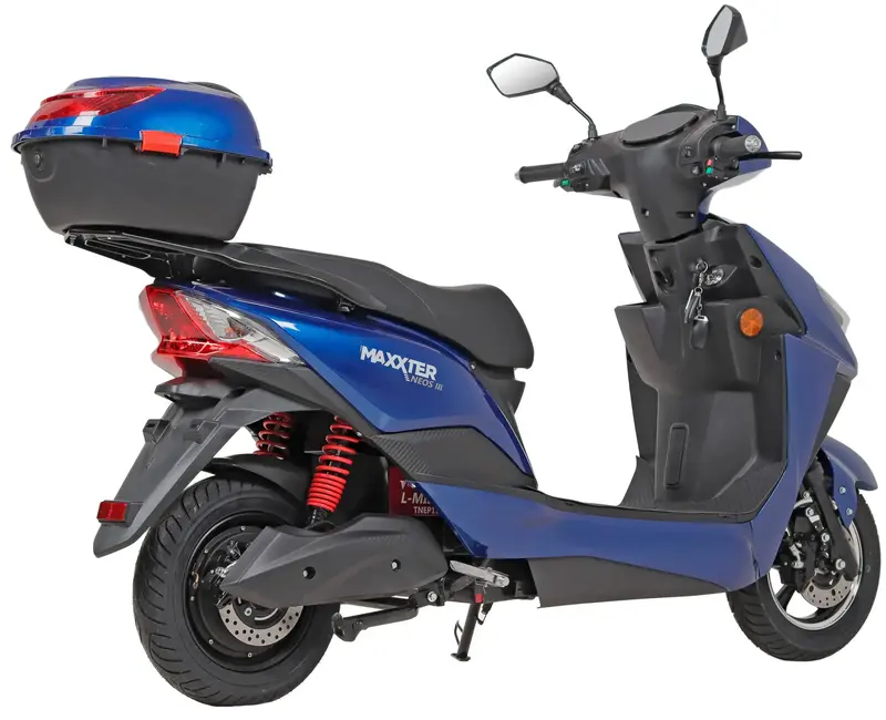 Електроскутер Maxxter NEOS III 1500 Вт (Blue) - фото - №1