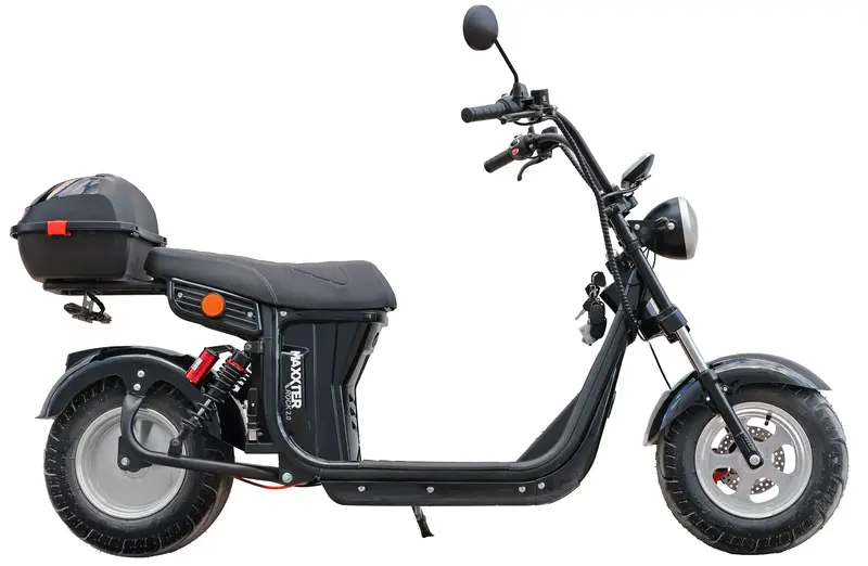 Електроскутер Maxxter ROCK 2.0 2000 Вт (Black) - фото - №1