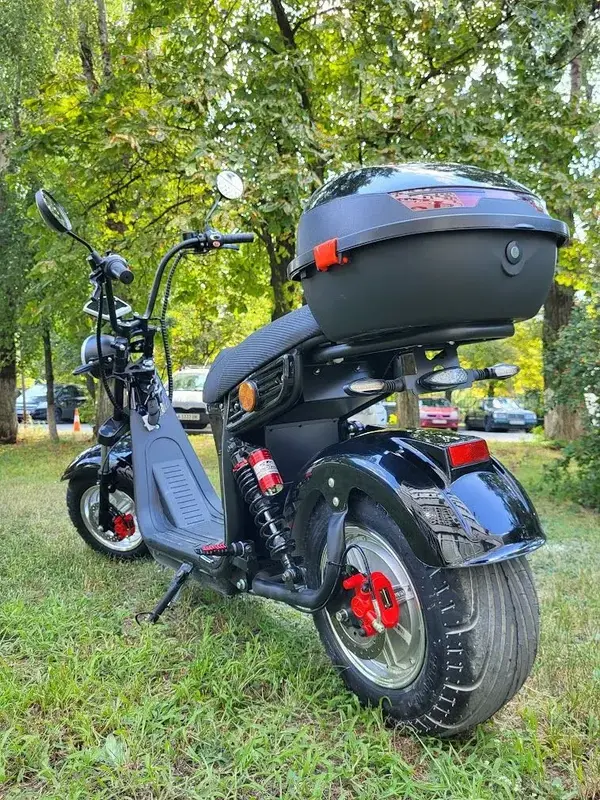 Електроскутер Maxxter ROCK 2.0 2000 Вт (Black) - фото - №5