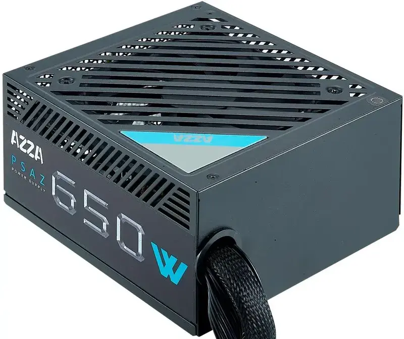 Блок питания AZZA ATX 650W (PSAZ-650B) - фото - №0