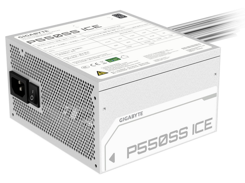 Блок питания GIGABYTE ATX3.0 550W (GP-P550SS ICE) - фото - №4