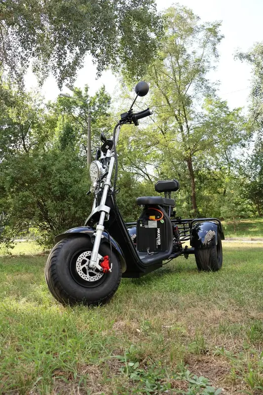 Електроскутер Maxxter TRIKE 2.0 2000 Вт (Blaсk) - фото - №5