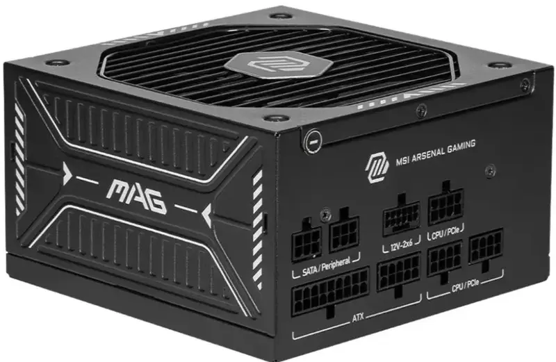 Блок живлення MSI ATX 650W (MAG A650GLS PCIE5) - фото - №0