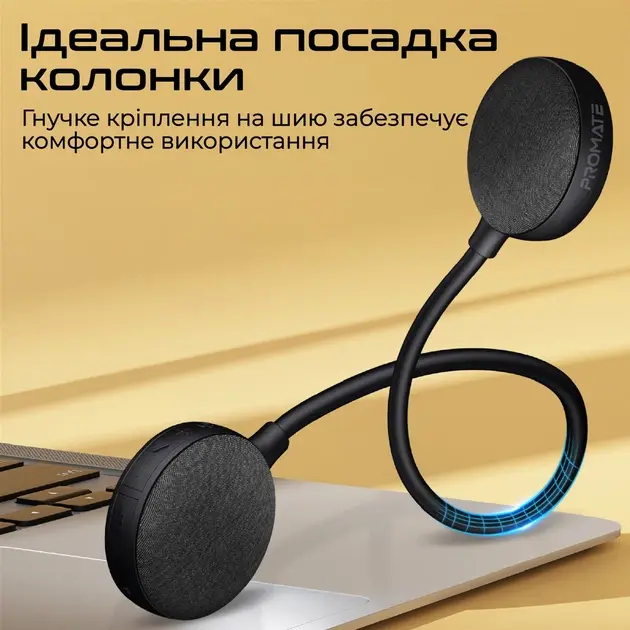 Акустика Promate Hook-2 10W Black - фото - №7