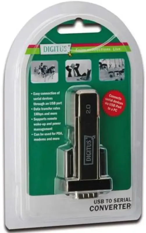Адаптер DIGITUS USB-A to RS232 - фото - №4