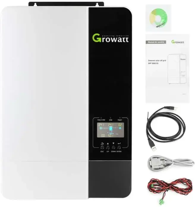 Сонячний інвертор Growatt SPF5000ES 5000W - фото - №5