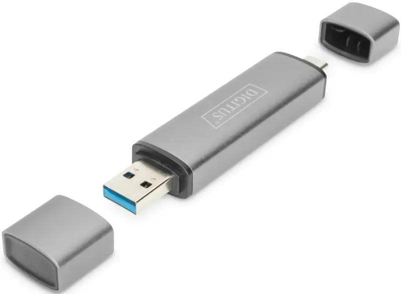 Кардрідер DIGITUS USB-C/USB 3.0 SD/MicroSD - фото - №2