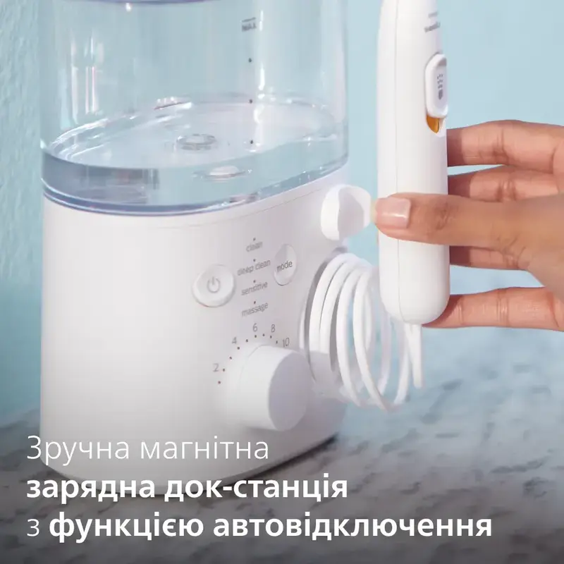 Іригатор Philips Sonicare Power Flosser 7000 HX3911/40 - фото - №6