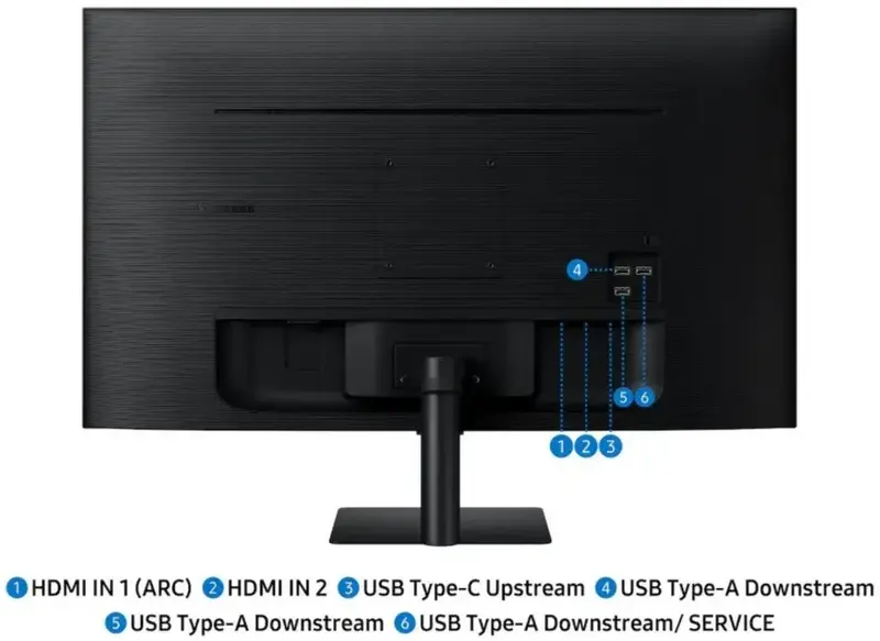 Монітор Samsung 4K SMART 32" (LS32FM702UZXUA) - фото - №11