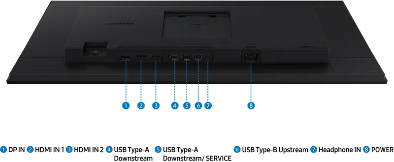 Монітор Samsung 24" (LS24D400GAIXUA) - фото - №7