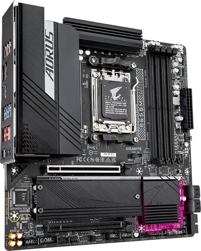 Материнская плата Gigabyte B650M AORUS ELITE (B650M_AORUS_ELITE) - фото - №1