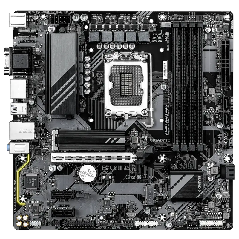 Материнська плата Gigabyte B760 DS3H GEN5 (B760_DS3H_GEN5) - фото - №0