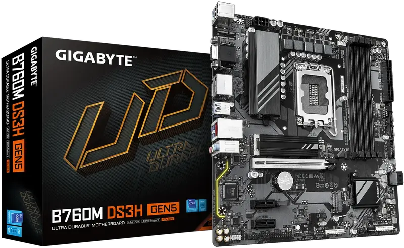 Материнська плата Gigabyte B760 DS3H GEN5 (B760_DS3H_GEN5) - фото - №3