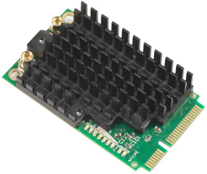 WiFi адаптер MikroTik 802.11a/n mini PCI express - фото - №0