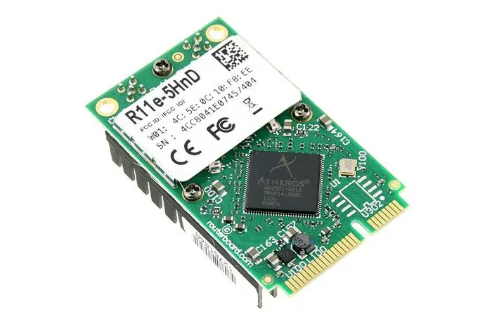 WiFi адаптер MikroTik 802.11a/n mini PCI express - фото - №1