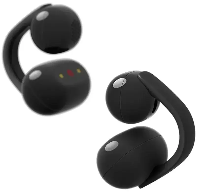 Навушники Sony LinkBuds Clip WFLC900B.E Black - фото - №1