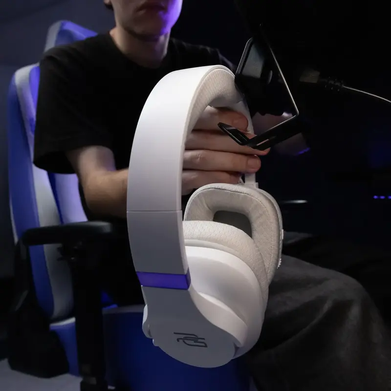 Беспроводная игровая гарнитура Proove Gaming Bliss Pro (APP) white - фото - №7