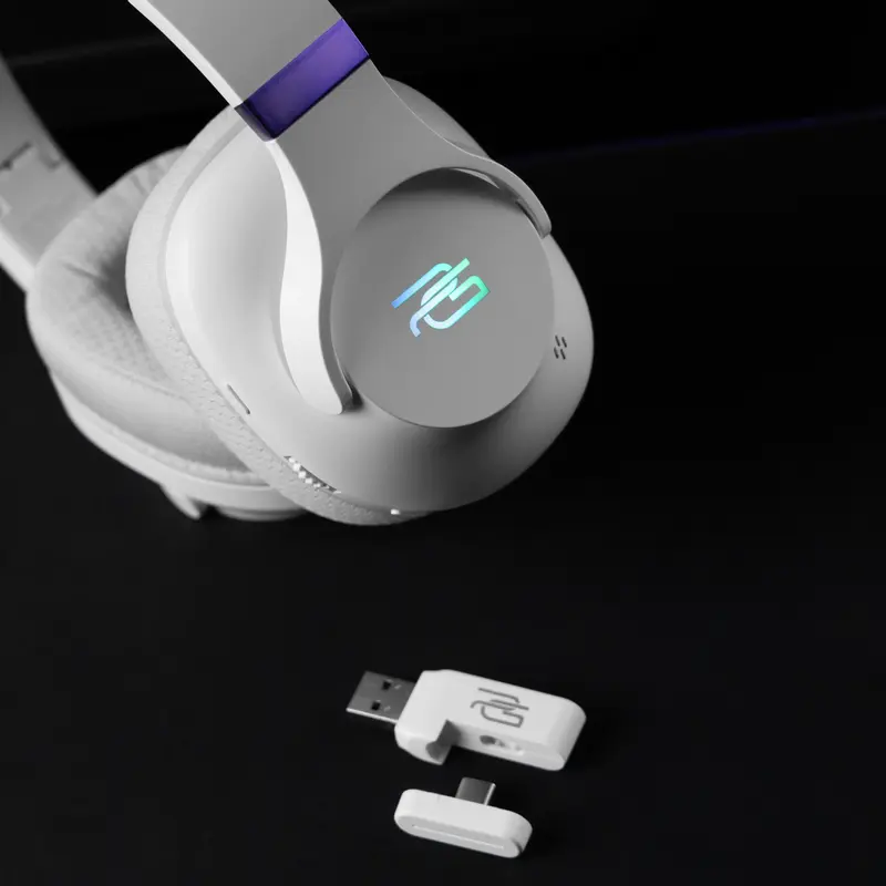 Беспроводная игровая гарнитура Proove Gaming Bliss Pro (APP) white - фото - №9
