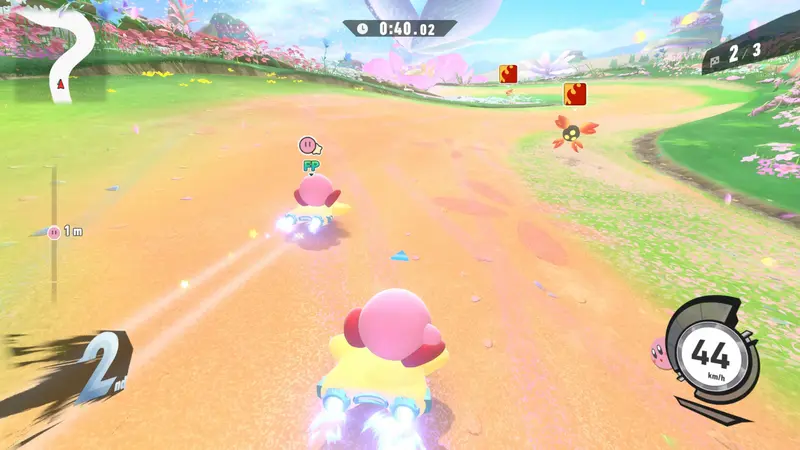 Консольная игра Switch 2 KIRBY AIR RIDERS - фото - №1