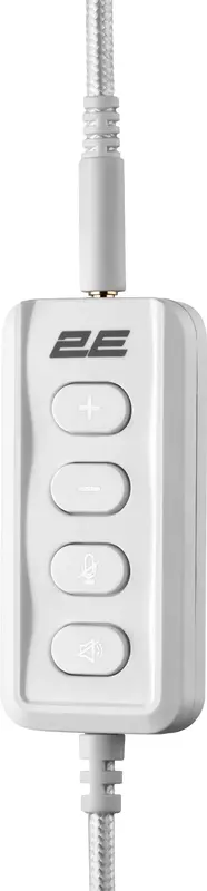 Гарнітура ігрова 2E GAMING HG355 7.1 mini-jack/dual 3.5мм/USB-A 1.5/1.5/0.2м білий 2E-HG355WT-7.1 - фото - №4
