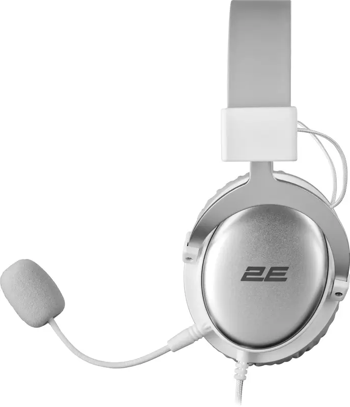 Гарнітура ігрова 2E GAMING HG355 7.1 mini-jack/dual 3.5мм/USB-A 1.5/1.5/0.2м білий 2E-HG355WT-7.1 - фото - №3