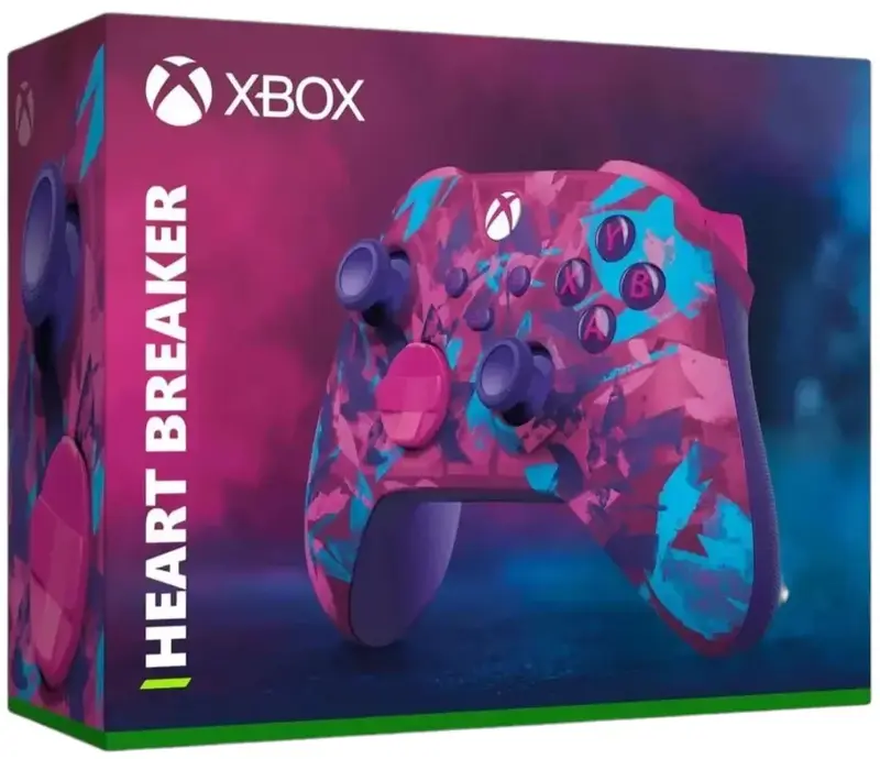Геймпад Microsoft Official box BT, Heart Breaker Special Edition - фото - №5