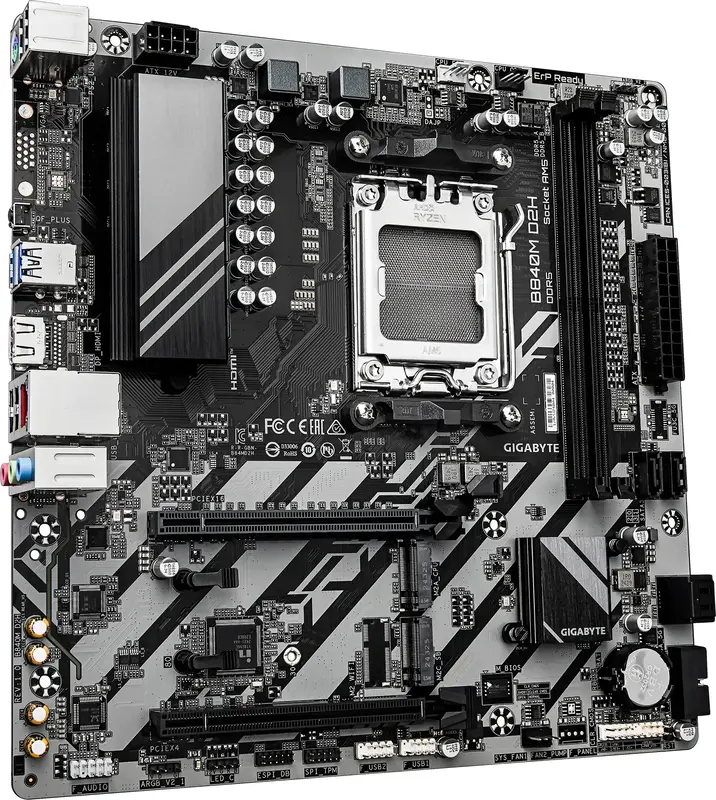 Материнская плата Gigabyte B840M D2H (B840M_D2H) - фото - №1