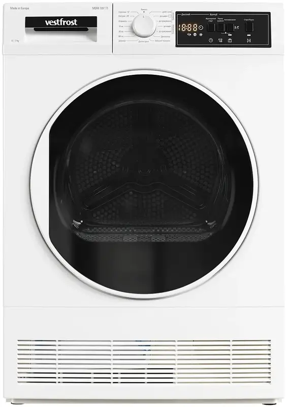 Сушильна машина Vestfrost MDM 107 T1 - фото - №0