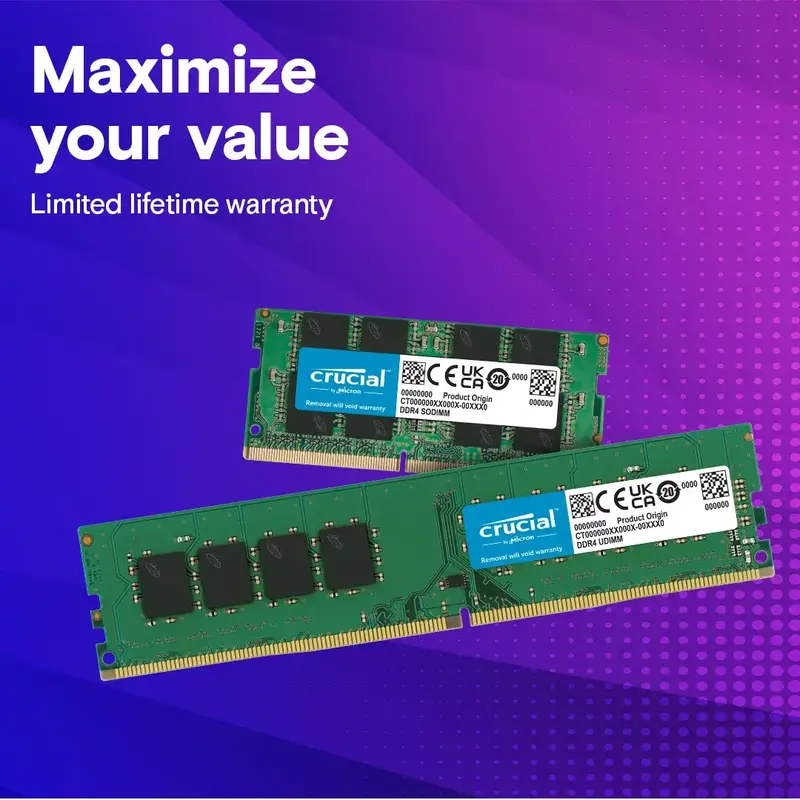 Оперативна пам'ять CRUCIAL 32GB DDR4 (CT32G4DFD832A) - фото - №5