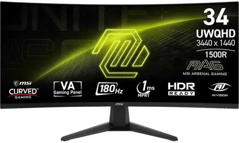 Монітор MSI 34" 9S6-3DD71M-001 - фото - №0