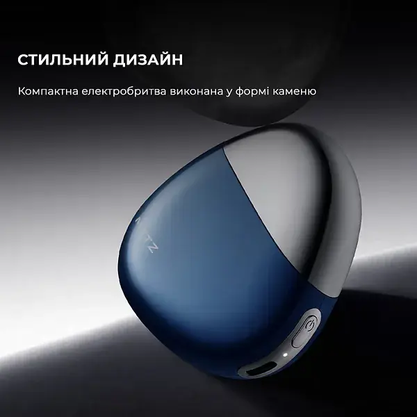 Електробритва Metz Firm Stone Shaver MZPS021-Navy Blue - фото - №10