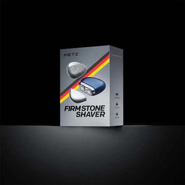 Електробритва Metz Firm Stone Shaver MZPS021-Navy Blue - фото - №11