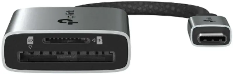 Кардрідер TP-Link UA430C 1xSD, 1x-microSD, USB TypeC - фото - №1