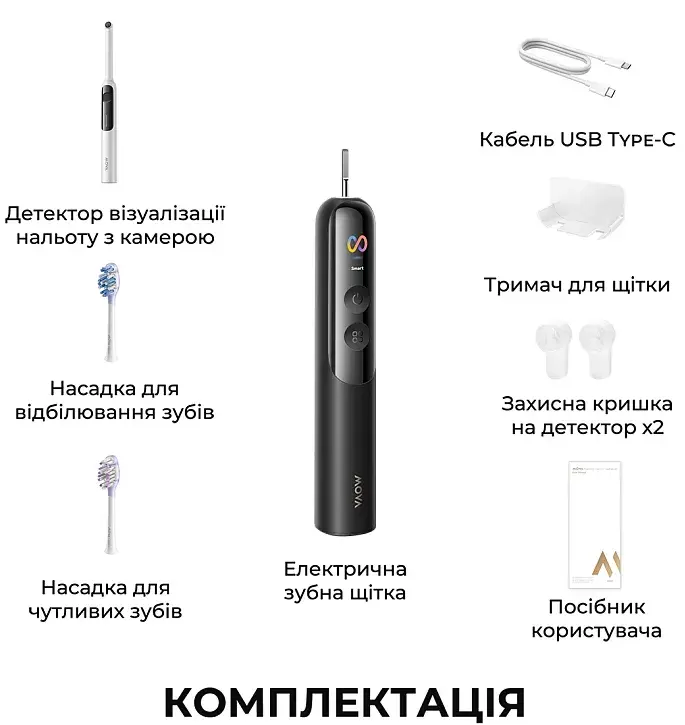 Електрична зубна щітка MOVA Fresh 20 Sensus-White - фото - №13