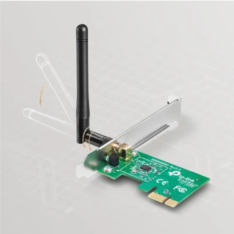 Wi-Fi адаптер TP-Link TL-WN781ND N150 PCI-Express x1 - фото - №2