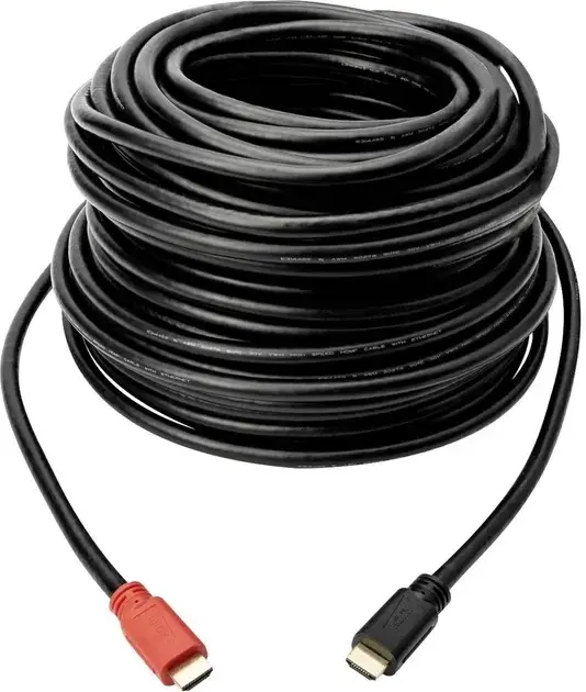 Кабель Digitus HDMI (M/M) High speed активний 30м чорний - фото - №2