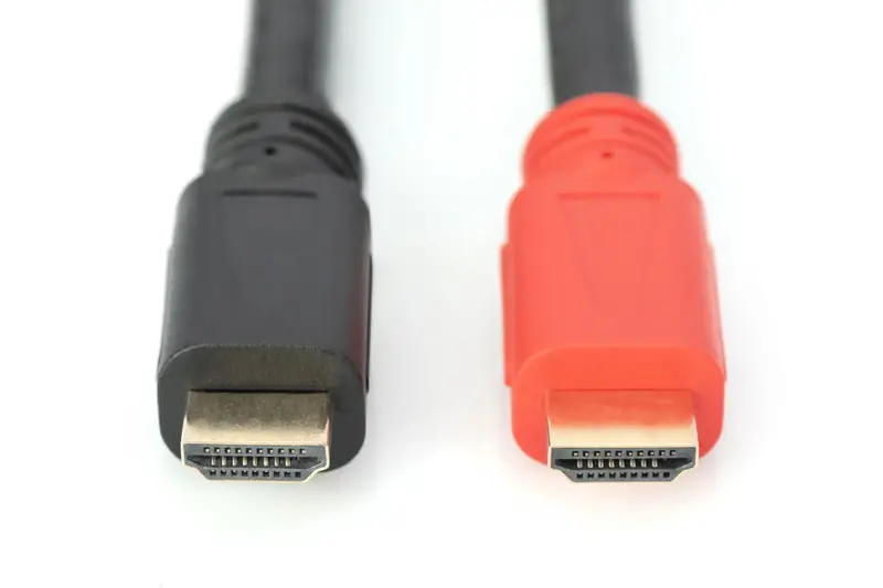 Кабель Digitus HDMI (M/M) High speed активний 30м чорний - фото - №1