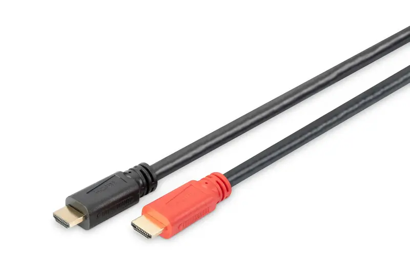 Кабель Digitus HDMI (M/M) High speed активний 30м чорний - фото - №0