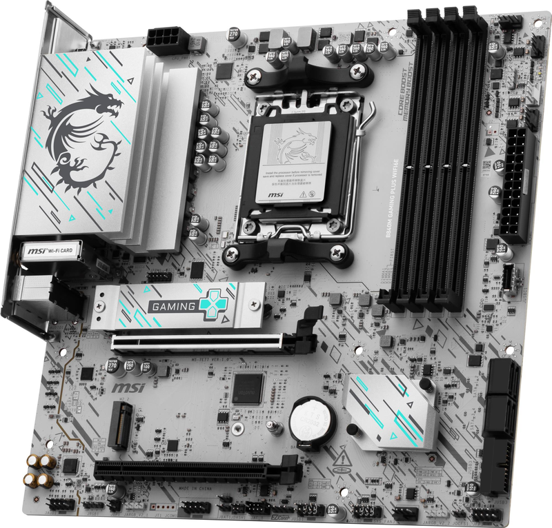 Материнська плата MSI B840 SAM5 ATX (B840M GAMING PLUS WIFI6E) - фото - №3