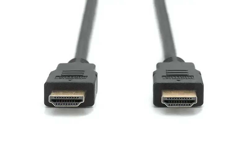 Кабель Digitus HDMI (M/M) High speed/Ethernet 2м чорний - фото - №1